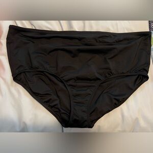 Lands End Black Bikini Bottoms